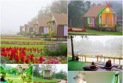 เชียงคาน เด่อ เลย รีสอร์ท (Chiang Khan De Loei Resort) สุนัขพักได้ เชียงคาน เลย