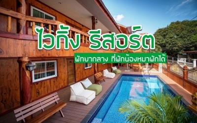 ไวกิ้ง รีสอร์ต (Viking Resort) พัทยากลาง ที่พักน้องหมาพักได้ ทุกสายพันธ์ฟรี