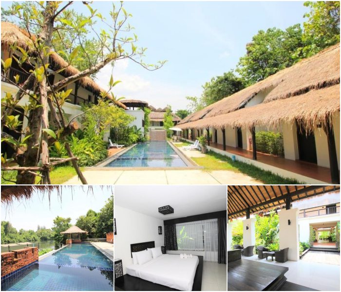 อัปเดต 2569! ที่พักแพริมน้ำเขื่อนศรีนครินทร์ (หมาใหญ่พักได้) | ที่สุดของ Pet Friendly กาญจนบุรี