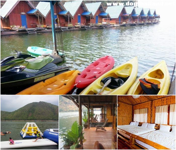 อัปเดต 2569! ที่พักแพริมน้ำเขื่อนศรีนครินทร์ (หมาใหญ่พักได้) | ที่สุดของ Pet Friendly กาญจนบุรี
