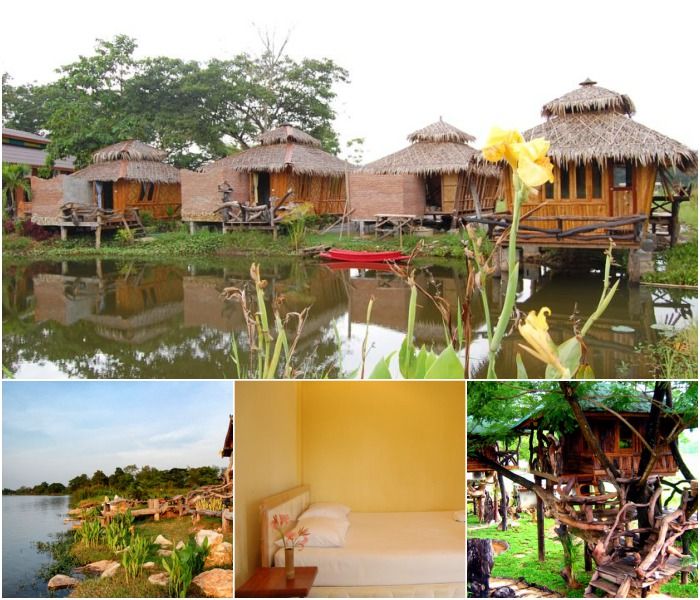 ถ้ำผา ทาร์ซาน ริเวอร์แคว รีสอร์ท (Cave Cliff Tarzan River Kwai Resort) สุนัขพักได้ ริมแม่น้ำแควน้อย กาญจนบุรี