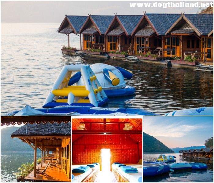 แพพี่โกร่ง รีสอร์ท (Pae Pee Krong Resort) แพ กาญจนบุรี สุนัขพักได้ ไม่คิดค่าน้องหมา