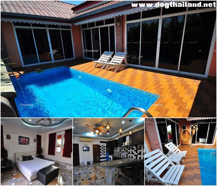 เสน่หา วิลล่า หัวหิน Sa Nay Haa Villa Hua Hin บ้านพัก หัวหิน สุนัขพักได้