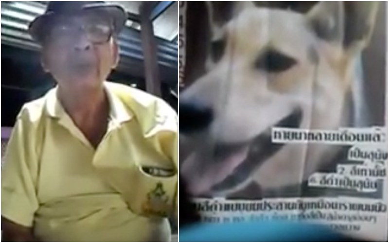 ลุงอัดคลิปตามหาหมาที่รัก ไอ้จ่อยหายมา 1 ปี หากยังมีวาสนาขอเจอให้รู้ว่าสุขสบายดี วอนโลกโซเซียลช่วย