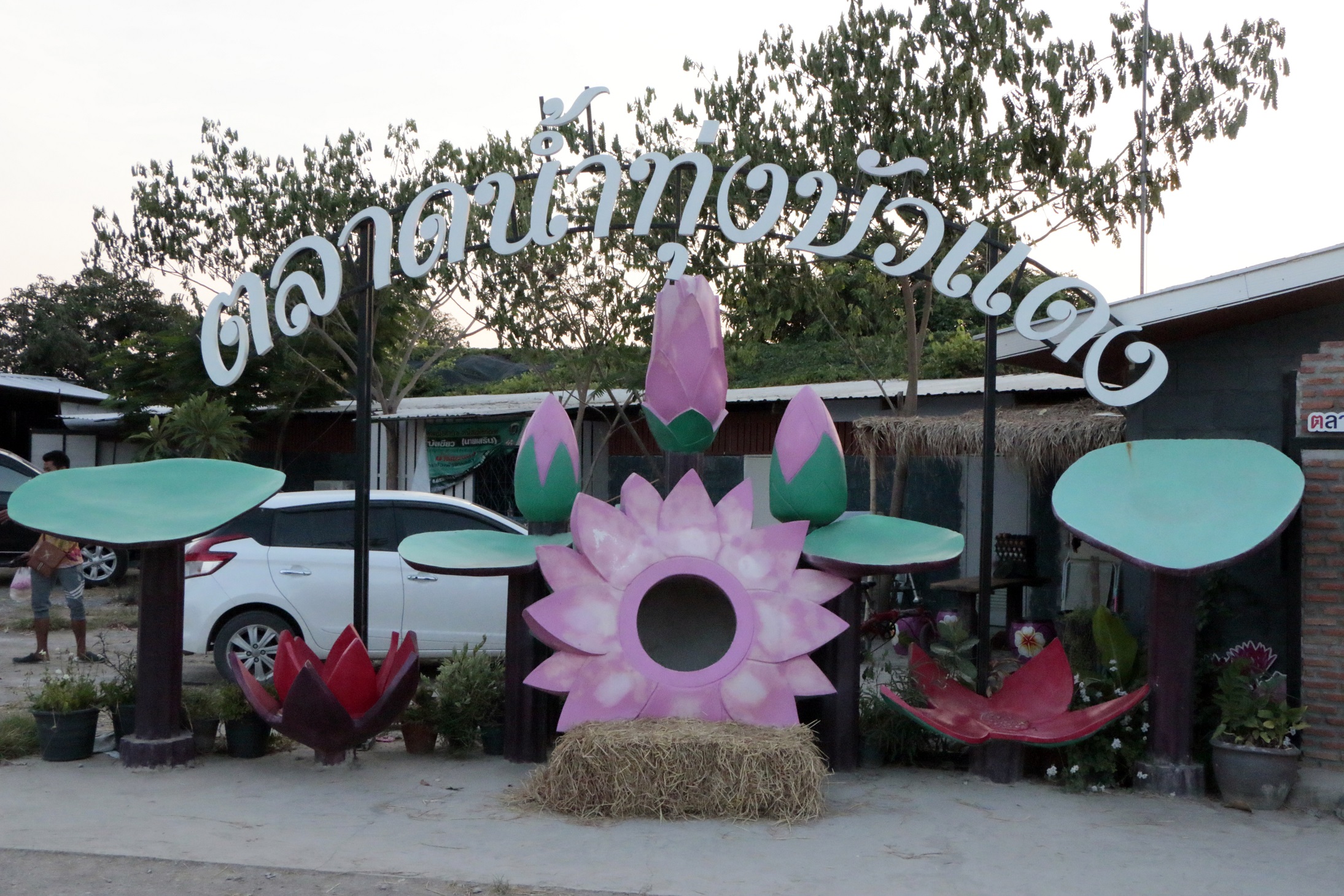 “ตลาดน้ำทุ่งบัวแดง” แลนด์มาร์กใหม่ จ.นครปฐม ที่ที่ยวใหม่ใกล้กรุงเทพ