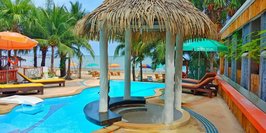 Vartika Resovilla kuiburi วาฏิกา รีโซวิลลา กุยบุรี ที่พักติดทะเล น้องหมาเข้าพักได้