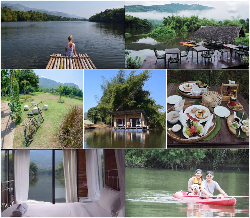 อัปเดต 2569! ที่พักแพริมน้ำเขื่อนศรีนครินทร์ (หมาใหญ่พักได้) | ที่สุดของ Pet Friendly กาญจนบุรี