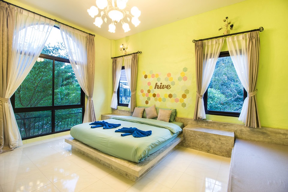 The Harmony Resort ที่พักสวนผึ้ง ราชบุรี ติดริมน้ำชี 