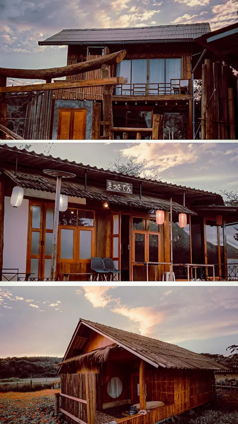 บ้านนอก ฮอกควาย เมืองคองโฮมสเตย์ ที่พักเชียงดาว วิวทุ่งนา–ดอยหลวง หมาแมวพักได้ (หมาใหญ่ก็พักได้ด้วย)