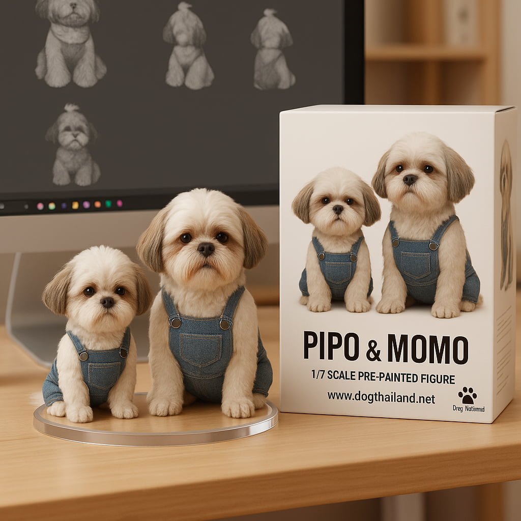 วิธีทำ Art Toy น้องหมา–น้องแมว One & Only ฮิตใน Facebook, LINE และ X ฮ ...