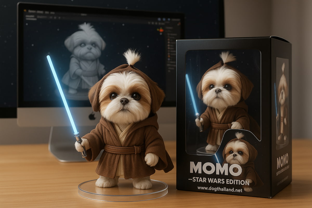 วิธีทำ Art Toy น้องหมา–น้องแมว One & Only