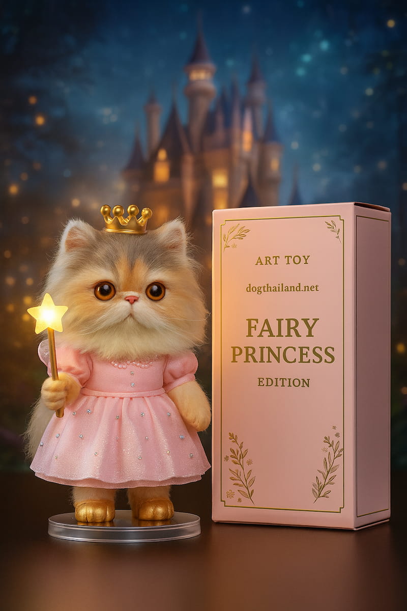 วิธีทำ Art Toy Figure น้องหมา–น้องแมว–คน ด้วย Prompt ChatGPT