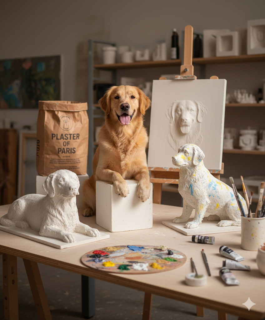 ทำงานปั้นดิจิทัลจากรูปภาพ หมาแมว คน  | Prompt AI ด้วย Gemini/ChatGPT (ฟรี 2025)