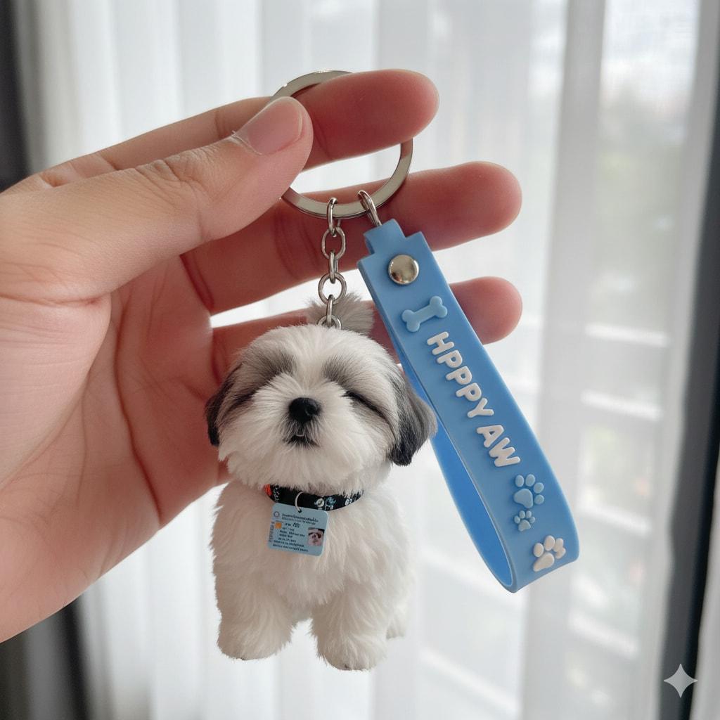 แจก Prompt ฟรี! ทำภาพพวงกุญแจน่ารัก ๆ สมจริง ด้วย Gemini, ChatGPT และ AI Studio