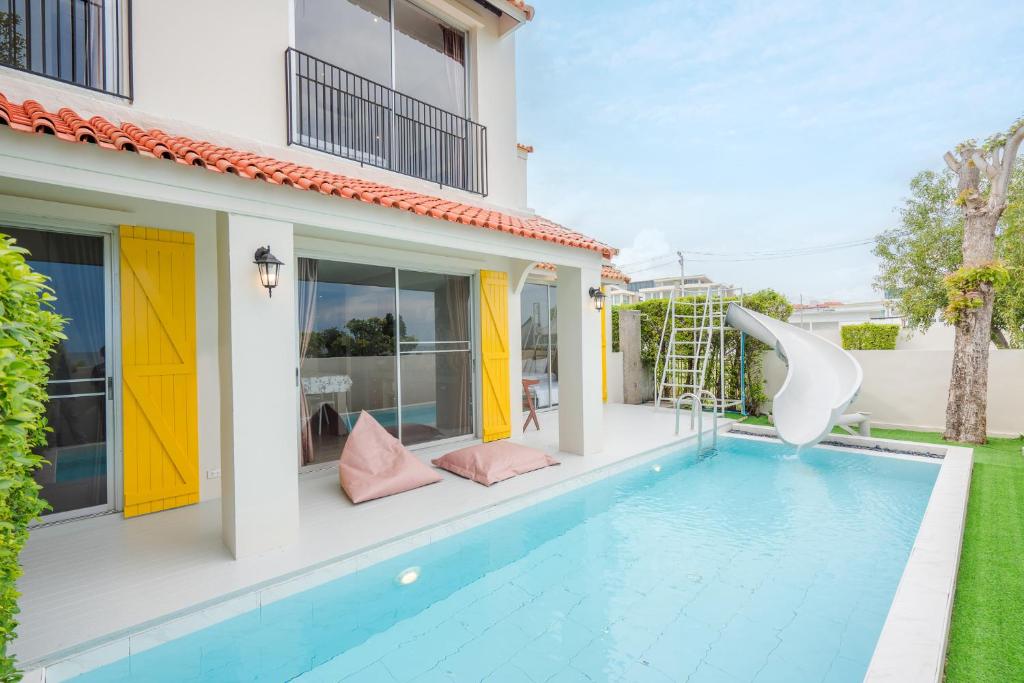 พูลวิลล่าหัวหิน–ชะอำ ริมทะเล บ้านเป็นหลัง หมาแมวพักได้ อัพเดต