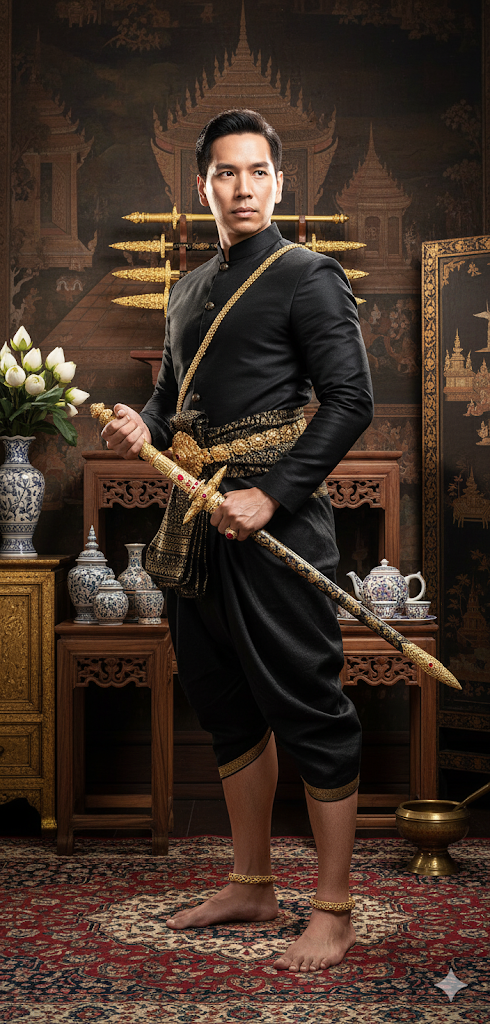 เขียน Prompt Gemini สร้างภาพชุดแต่งงานชายไทย 8K สไตล์หรู