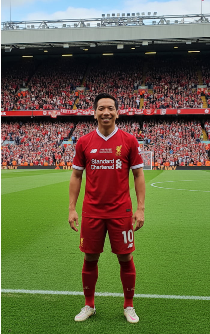 Prompt Gemini สร้างภาพชุดนักกีฬา Liverpool, Man Utd, Man City และทีมดังมากมาย