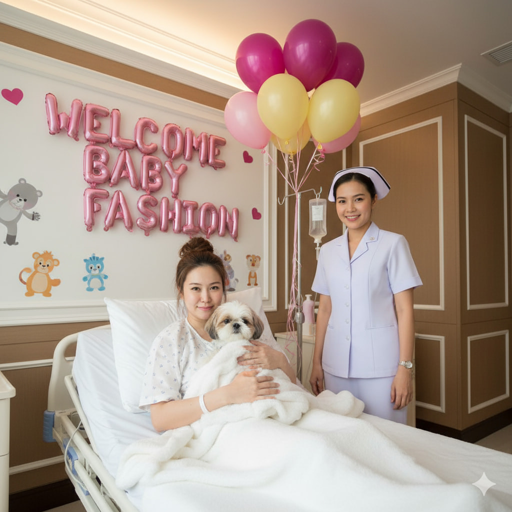 แจก Prompt ฟรี! สร้างภาพ AI "คุณแม่หลังคลอดพร้อมลูกน้อยสัตว์เลี้ยงสุดคิ้วท์" ด้วย Gemini (พร้อมวิธีใช้)