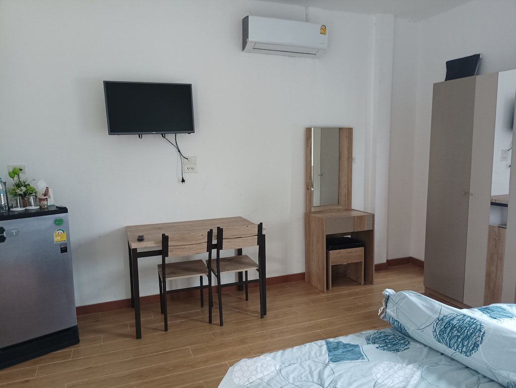 ที่พักสุรินทร์ หมาแมวพักได้  โมซะแรรีสอร์ต pet friendly บรรยากาศทุ่งนา