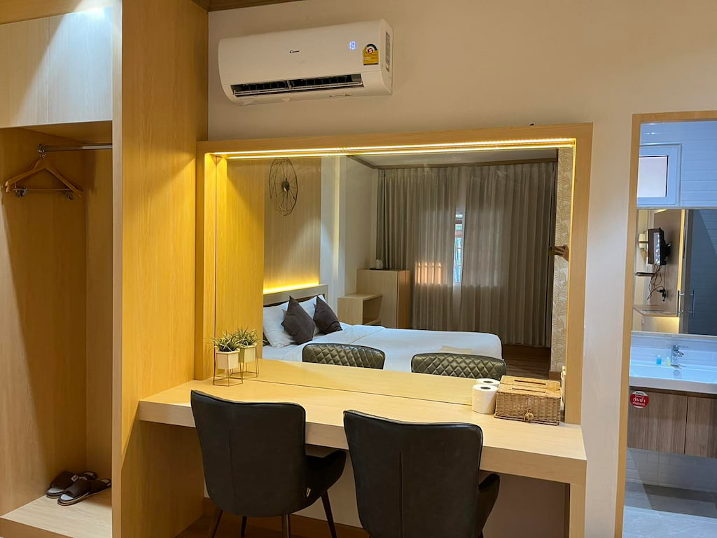 ที่พักขอนแก่น หมาแมวพักได้ บีบี เฮ้าส์ แอนด์ รีสอร์ต Pet friendly บ้านเป็ด ขอนแก่น