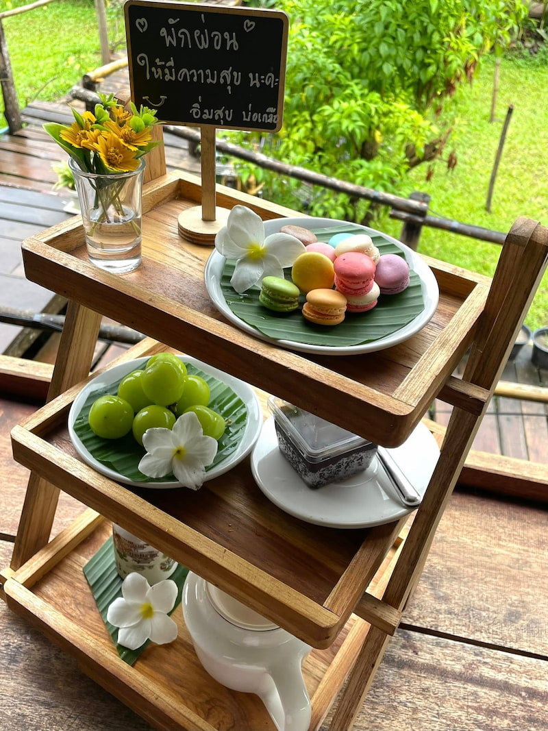 อิ่มสุข ณ บ่อเกลือ | ที่พักน่านริมน้ำวิวภูเขา (Pet Friendly) พร้อมหมูกระทะและกาแฟดริป