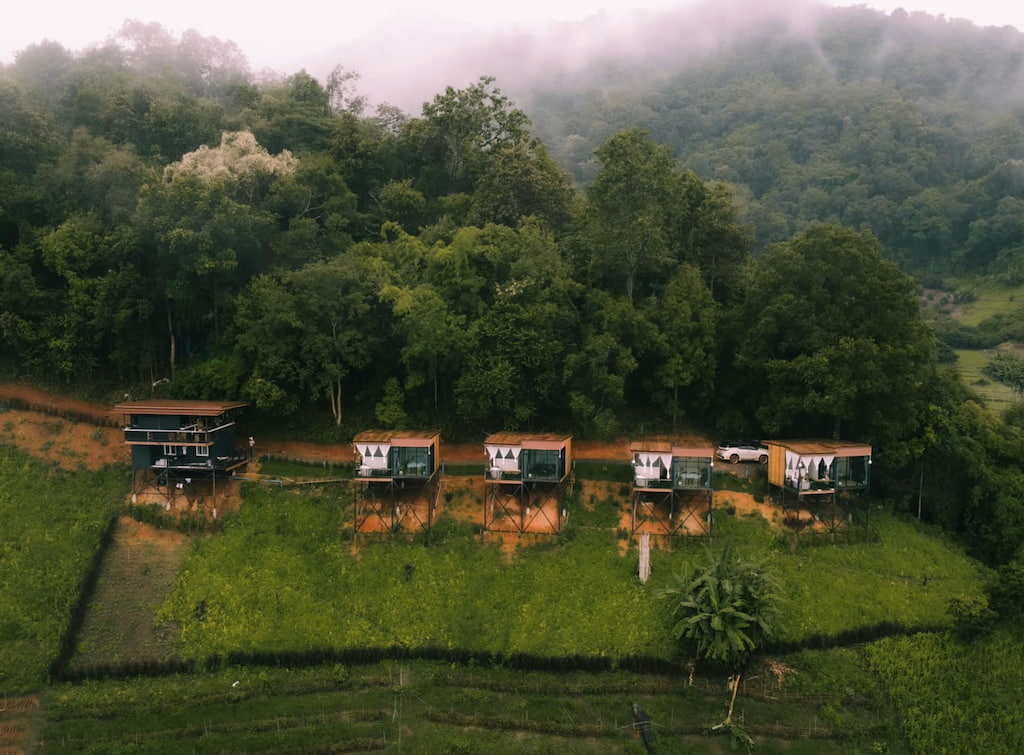 ที่พักม่อนแจ่ม Pet Friendly หมาแมวพักได้ หมาใหญ่พักได้ ใกล้ที่เที่ยว แม่ริม