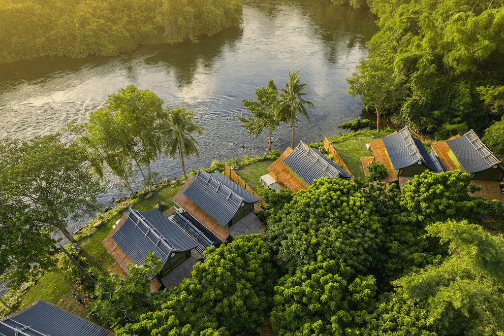 The Elephant Onzen กาญจนบุรี Private Pool Villa สไตล์ญี่ปุ่น Pet Friendly (หม ...