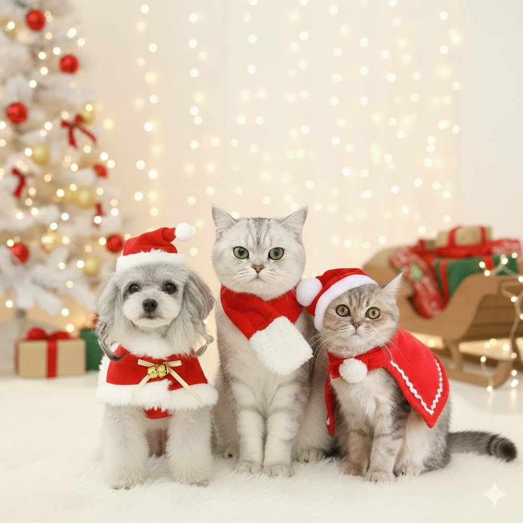ชุดคริสต์มาสสุนัข หมาใหญ่ แมว 2025 (พร้อมส่ง) Dog Christmas Costume ไซส์ S-8XL