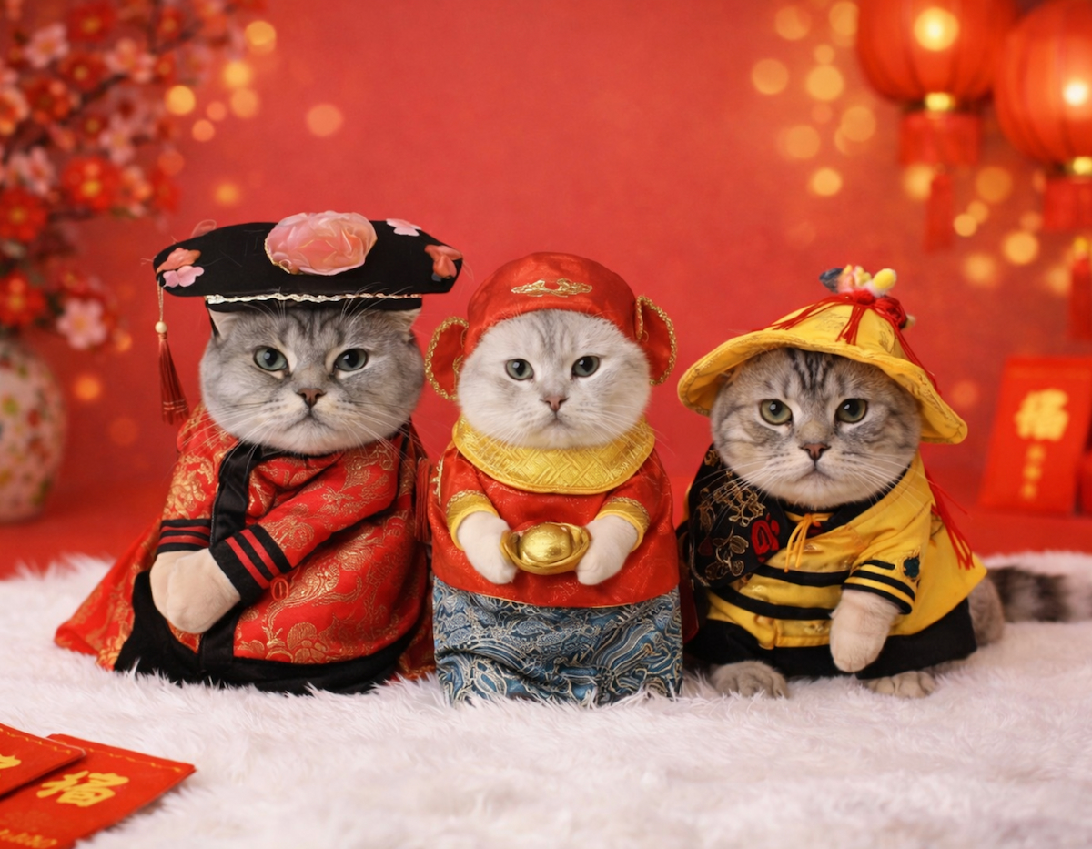 อัปเดตเทรนด์ 2026! ชุดจีนหมาแมวสุดน่ารัก ชุดตรุษจีนหมาใหญ่ มีไซส์ครบตั้งแต่น้องแมวจนถึงหมาใหญ่