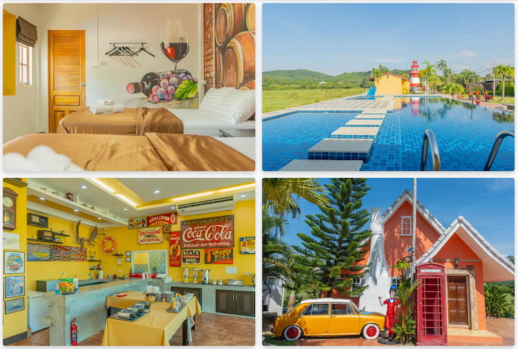 18 ที่พักสัตหีบ หมาพักได้ ติดทะเล หมาใหญ่พักได้ 