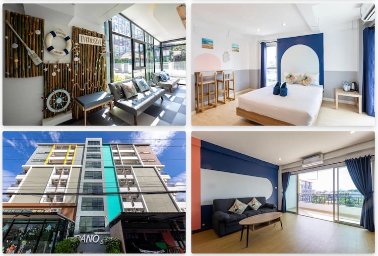 ที่พักบางแสน หมาพักได้ pet friendly