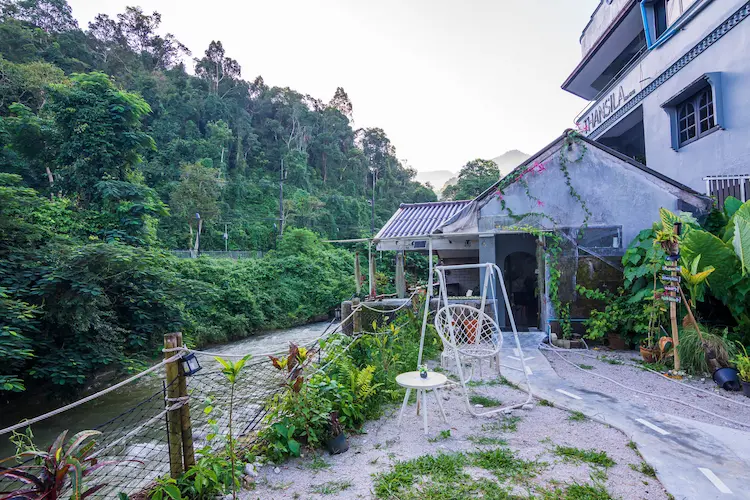 Thansila Resort ระนอง หมาพักได้ ใกล้น้ำพุร้อนรักษะวาริน หมาใหญ่พักได้ด้วย