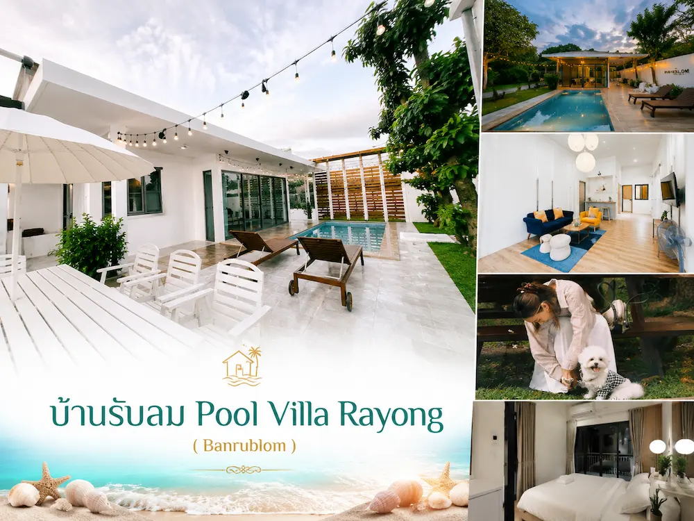 10 พูลวิลล่า Pet Friendly เที่ยวทะเล ใกล้กรุงเทพ หมาใหญ่พักได้
