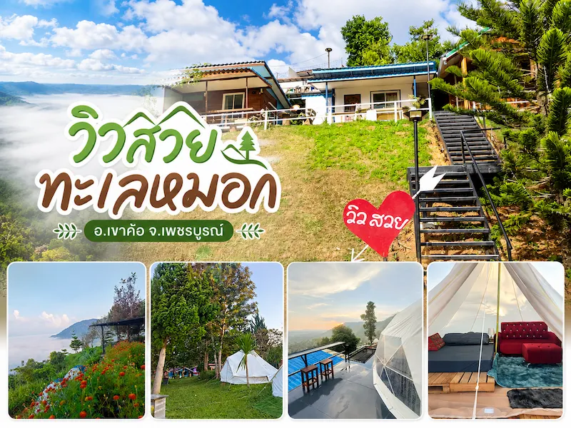 24 ที่พักเขาค้อหมาพักได้ 2026 วิวทะเลหมอก Pet Friendly มีที่รับหมาใหญ่