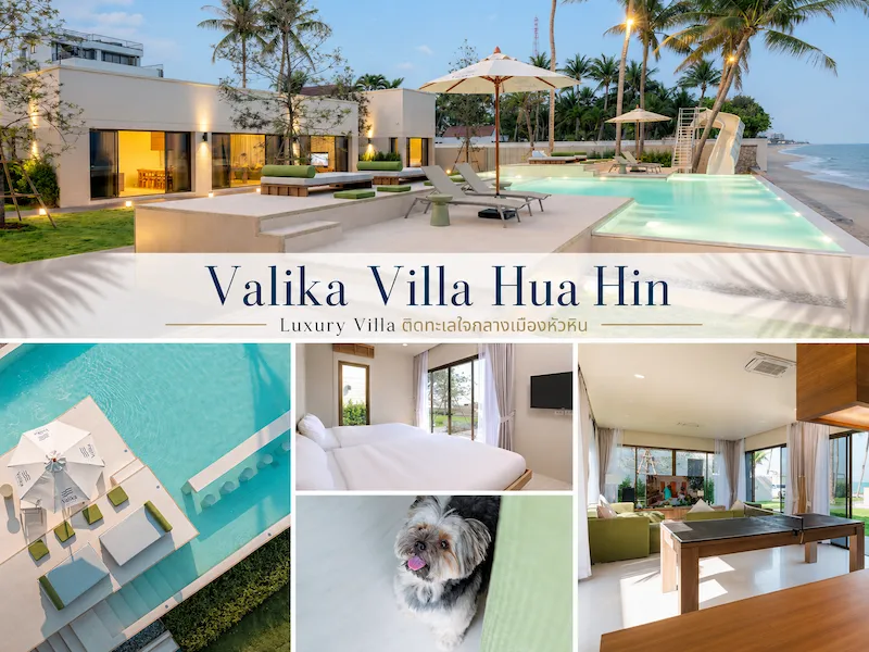 10 พูลวิลล่าหัวหินหมาพักได้ 2569 Pet Friendly สระส่วนตัว มีทั้งติดทะเลและรับหมาใหญ่