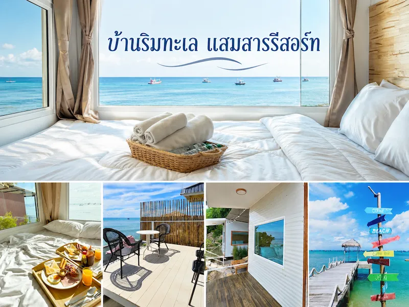 12 ที่พักสัตหีบ แสมสาร บางเสร่ หมาใหญ่พักได้จริง ติดทะเล ใกล้ทะเล