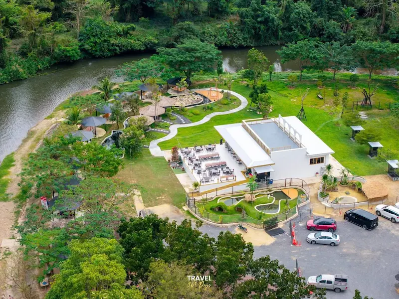วังยาว ริเวอร์ไซด์ รีสอร์ท นครนายก ที่พักหมาพักได้ รีสอร์ทติดริมน้ำ มีกิจกรรมล่องแก่ง ATV