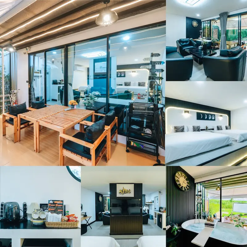The Mountain View by Triple-T สวนผึ้ง ที่พักหมาพักได้ พูลวิลล่า Pet Friendly วิวภูเขา