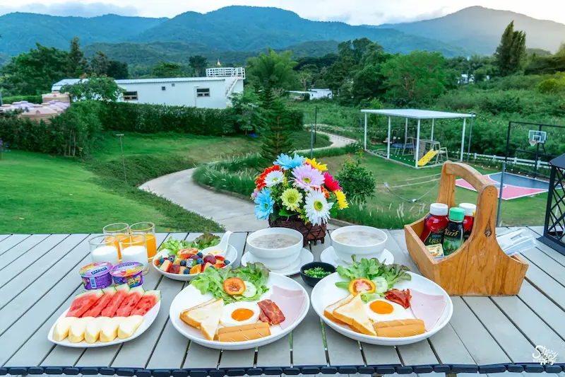 The Mountain View by Triple-T สวนผึ้ง ที่พักหมาพักได้ พูลวิลล่าวิวภูเขา รับหมาใหญ่พักได้