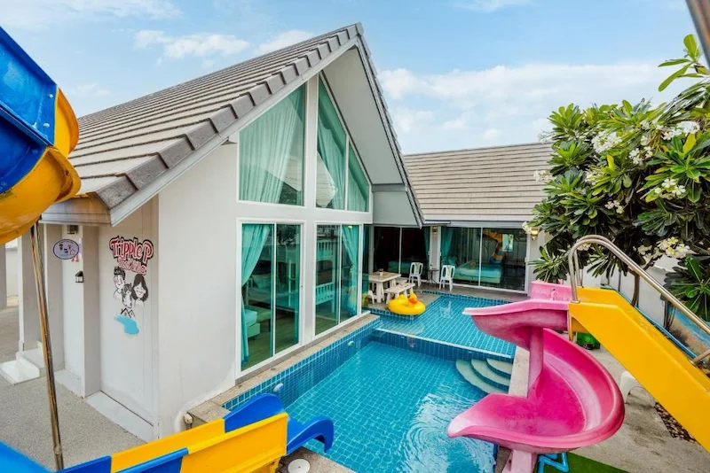 13 พูลวิลล่าชะอำ Pet Friendly หมาใหญ่พักได้ บ้านมีสระส่วนตัว ใกล้ทะเล อัปเดต 2569
