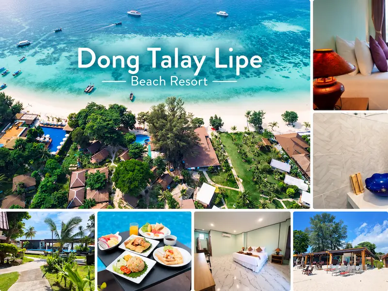 14 ที่พักเกาะหลีเป๊ะหมาพักได้ Pet Friendly ติดทะเล หมาใหญ่พักได้ อัปเดตล่าสุด