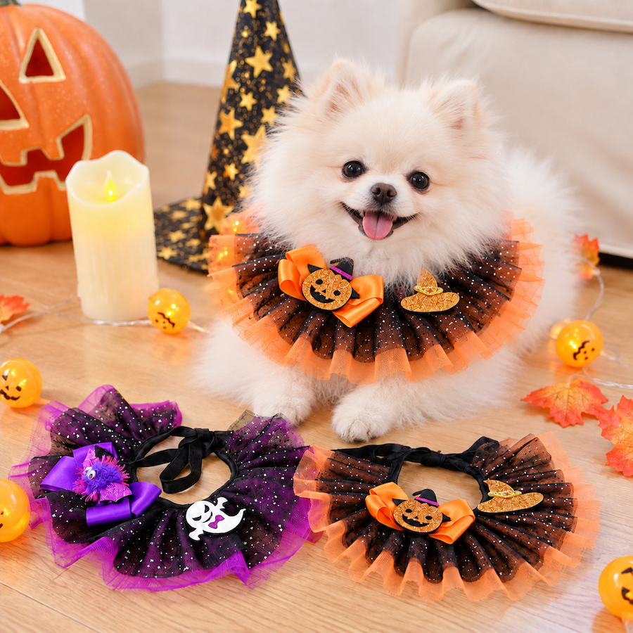 ชุดฮาโลวีนหมาแมว Halloween 2026 เสื้อหมา เสื้อแมว ชุดแฟนซี หมวก ปีกค้างคาว หมาใหญ่ใส่ได้ 