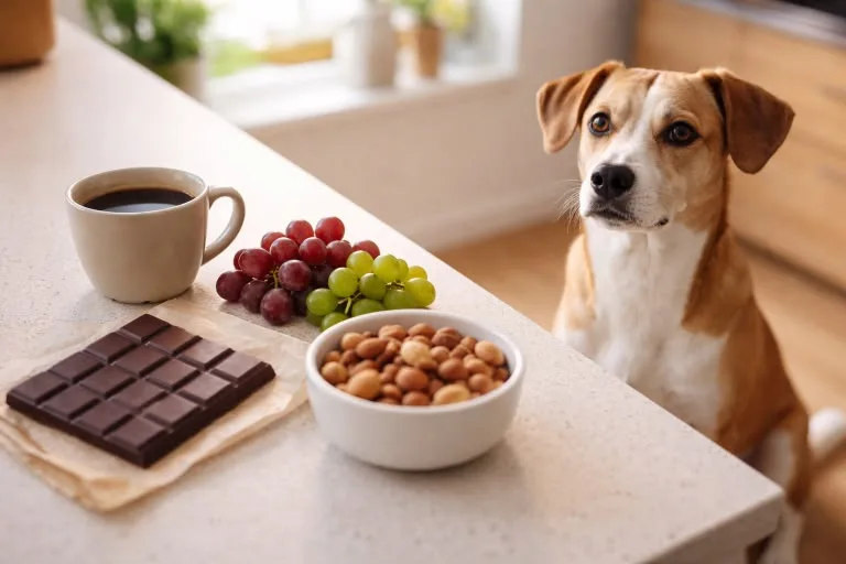 5 อาหารอันตรายที่สุนัขห้ามกิน แอลกอฮอล์ ช็อกโกแลต เมล็ดผลไม้ เสี่ยงเป็นพิษ