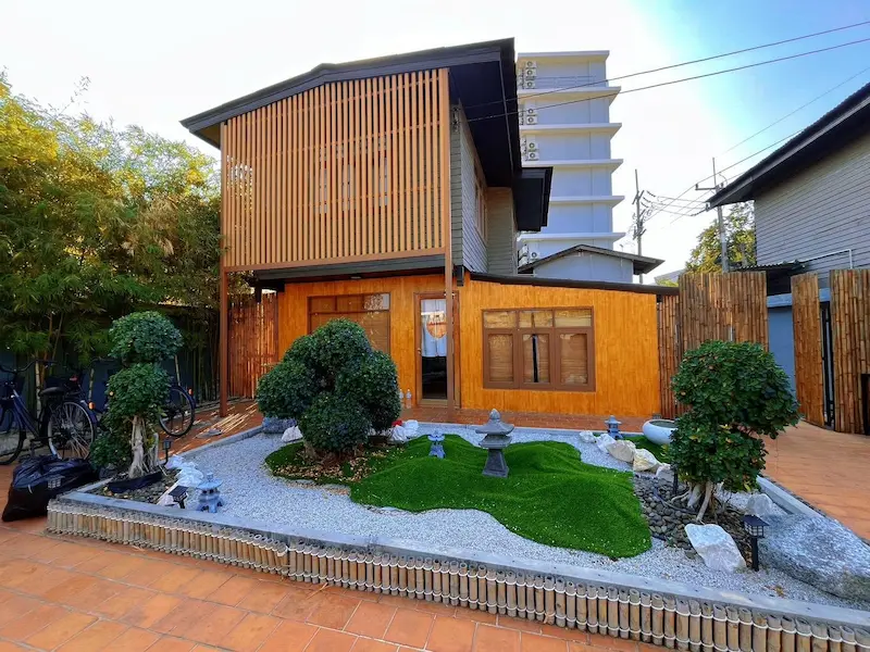Aimei Bang Saray บางเสร่ สัตหีบ Pet Friendly หมาใหญ่พักได้ สไตล์ญี่ปุ่น