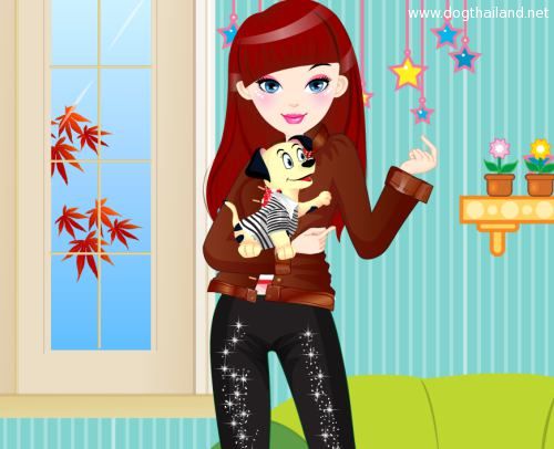 Chloe's Pet เกมส์แต่งตัวเจ้าของให้สวยน่ารัก เข้ากับน้องหมา